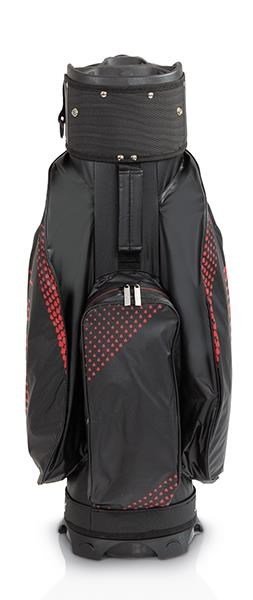 JuCad Silence Dry cart bag, black/red