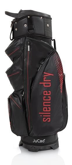 JuCad Silence Dry cart bag, black/red