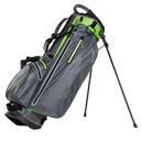 JuCad Waterproof 2in1 stand bag, grey/green