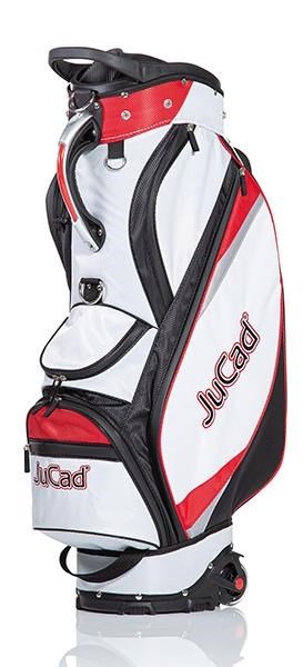 JuCad Bag To Roll cart bag, black/white/red