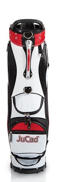 JuCad Bag To Roll cart bag, black/white/red