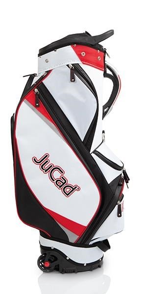 JuCad Bag To Roll cart bag, black/white/red