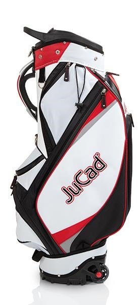 JuCad Bag To Roll cart bag, black/white/red