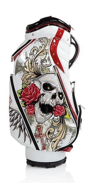 JuCad Luxury cart bag, white