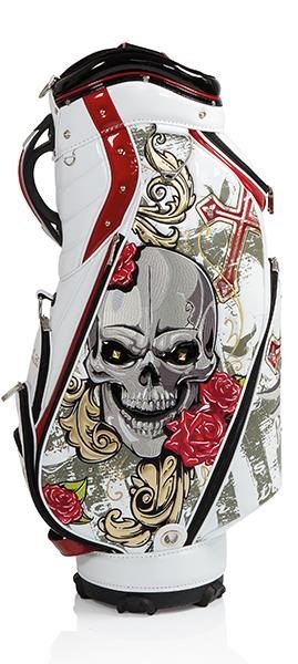 JuCad Luxury cart bag, white