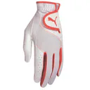 Puma Golf Sport Performance junior golf glove, white/vibrant orange
