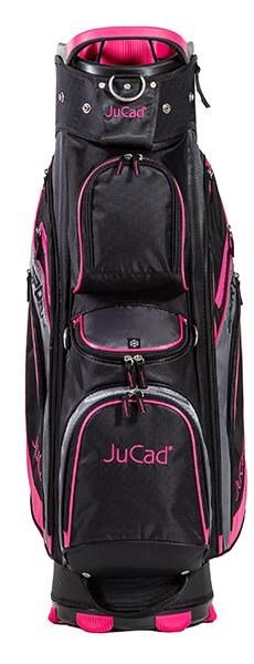 JuCad Sporty cart bag, black/pink