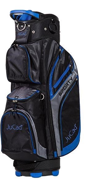 JuCad Sporty cart bag, black/blue