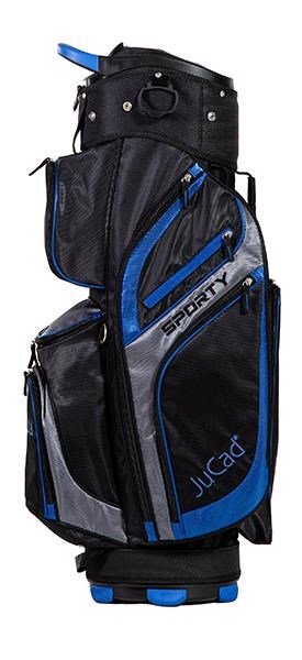 JuCad Sporty cart bag, black/blue