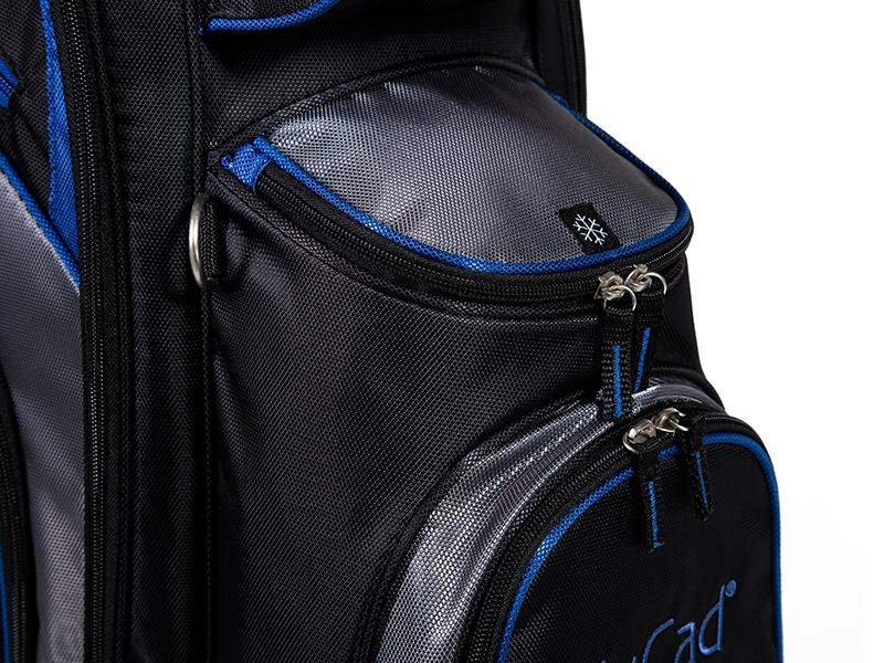 JuCad Sporty cart bag, black/blue