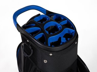 JuCad Sporty cart bag, black/blue