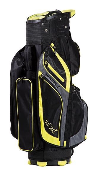 JuCad Sporty cart bag, black/yellow