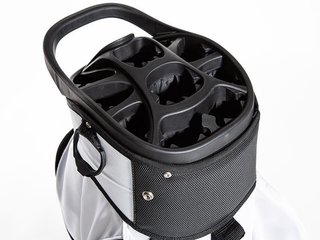JuCad Sporty cart bag, black/yellow