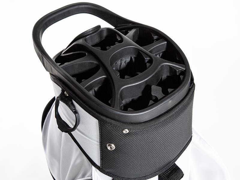 JuCad Sporty cart bag, black/yellow