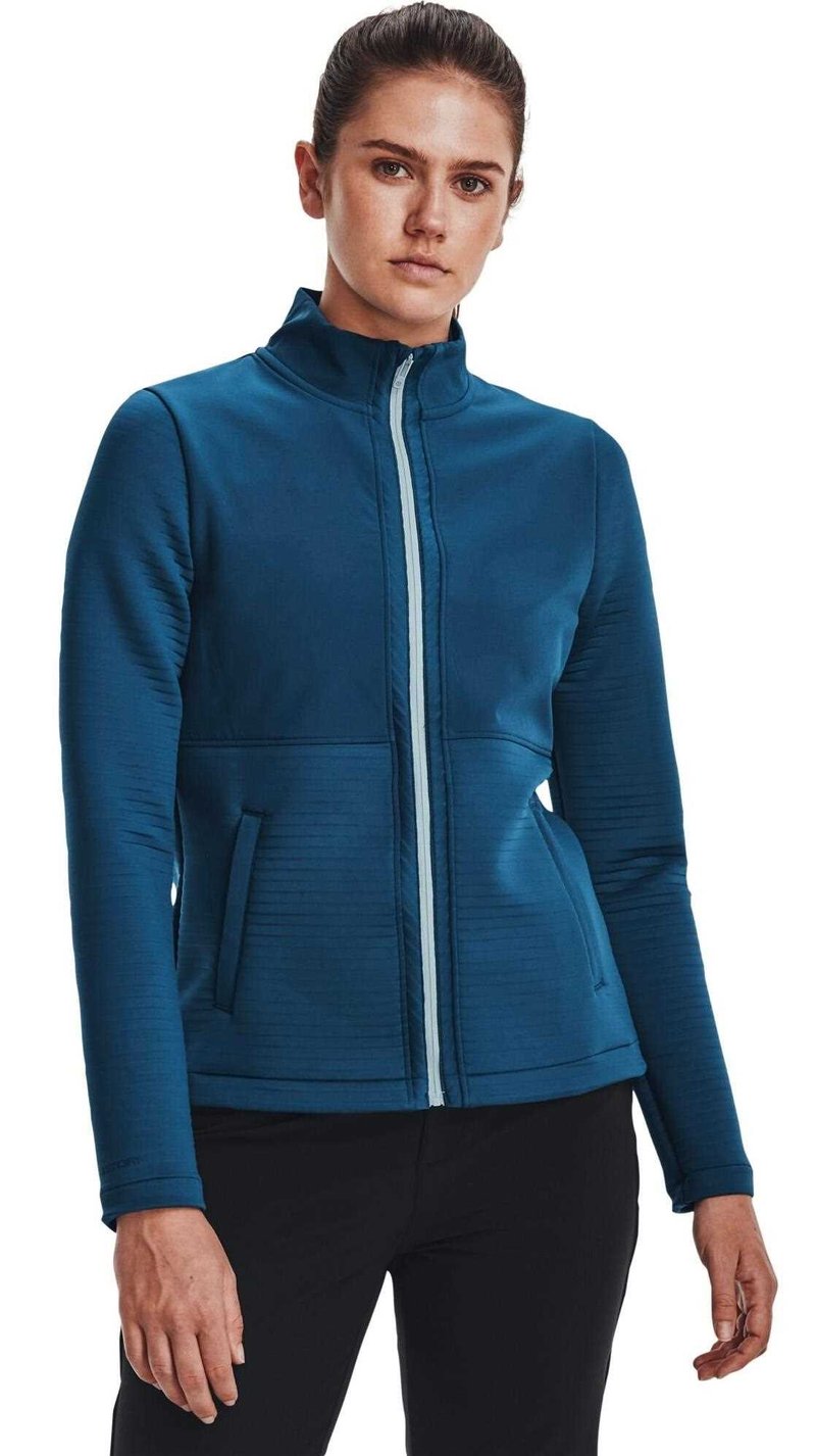 Under Armour Storm Daytona FZ women's sweatshirt, petrol blue