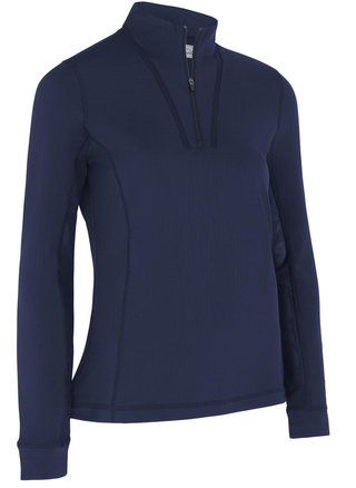 Callaway 1/4 Zip With Chev Front Seams women's sweatshirt, peacoat