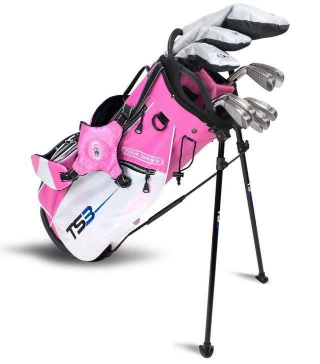 U.S. Kids Golf TS3-51 (130cm) V15 10-Club junior golf set, graphite