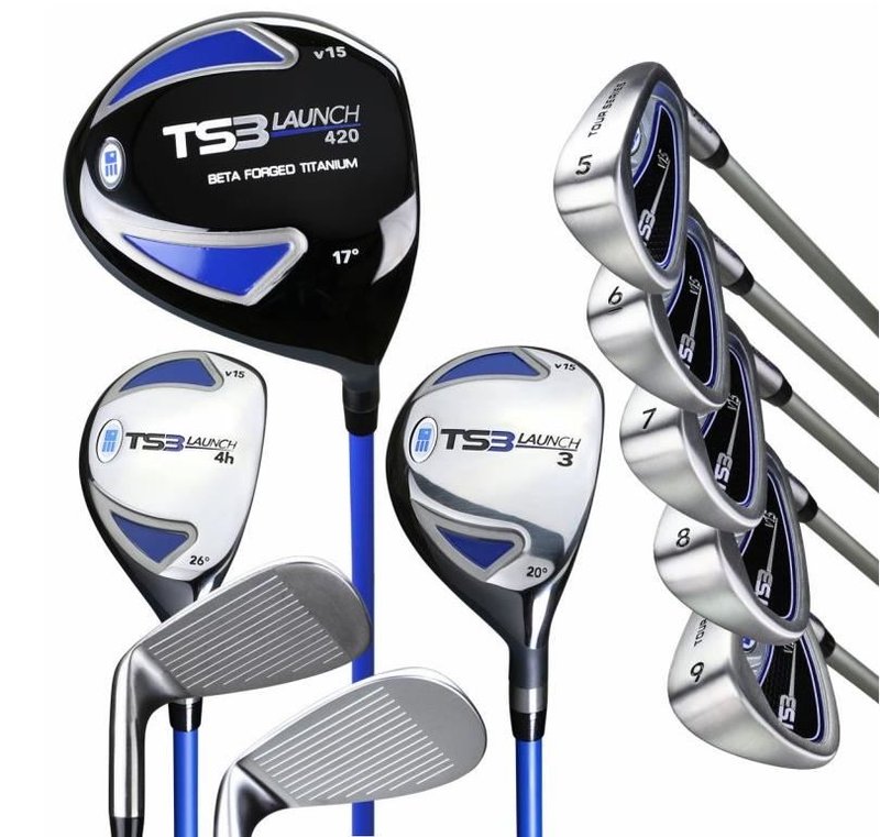 U.S. Kids Golf TS3-51 (130cm) V15 10-Club junior golf set, graphite