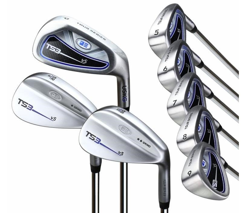 U.S. Kids Golf TS3-63 (160cm) v5 10-Club junior golf set, steel/graphite
