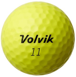 Volvik POWER Soft golf balls, yellow