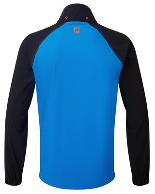 FootJoy HydroTour men's jacket, sapphire/black/orange