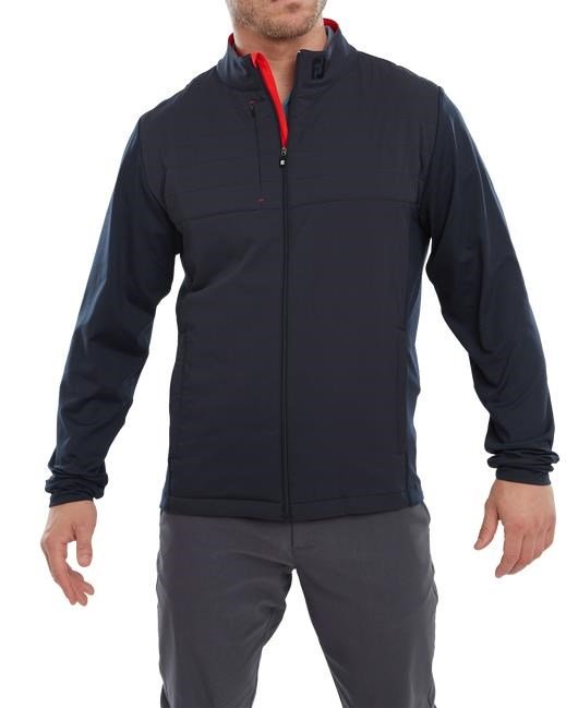FootJoy FJ Hybrid men's jacket, navy/red