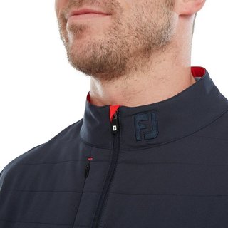 FootJoy FJ Hybrid men's jacket, navy/red