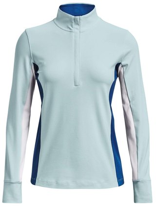 Under Armour Storm Midlayer 1/2 Zip women's jacket, fuse teal/white