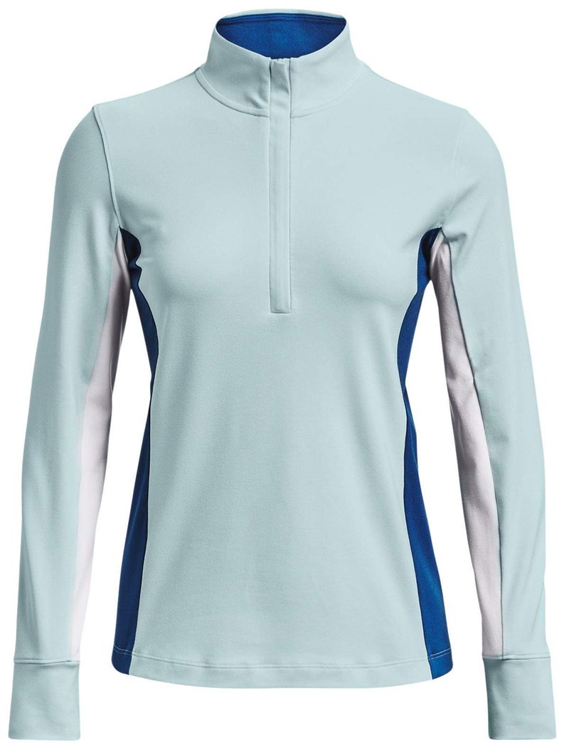 Under Armour Storm Midlayer 1/2 Zip women's jacket, fuse teal/white