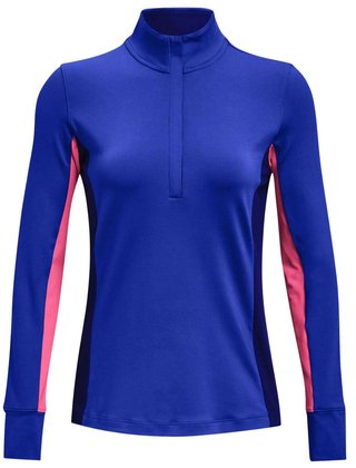 Under Armour Storm Midlayer 1/2 Zip women's sweatshirt, versa blue/pink punk