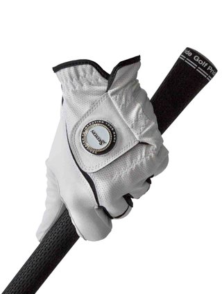 Srixon All Weather Ball Marker junior golf glove, white