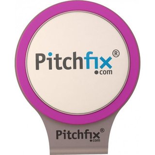 Pitchfix Cap Clip + ball marker, purple
