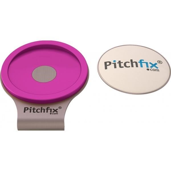Pitchfix Cap Clip + ball marker, purple