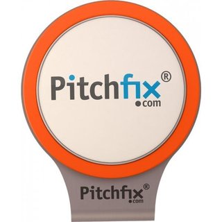Pitchfix Cap Clip + ball marker, orange