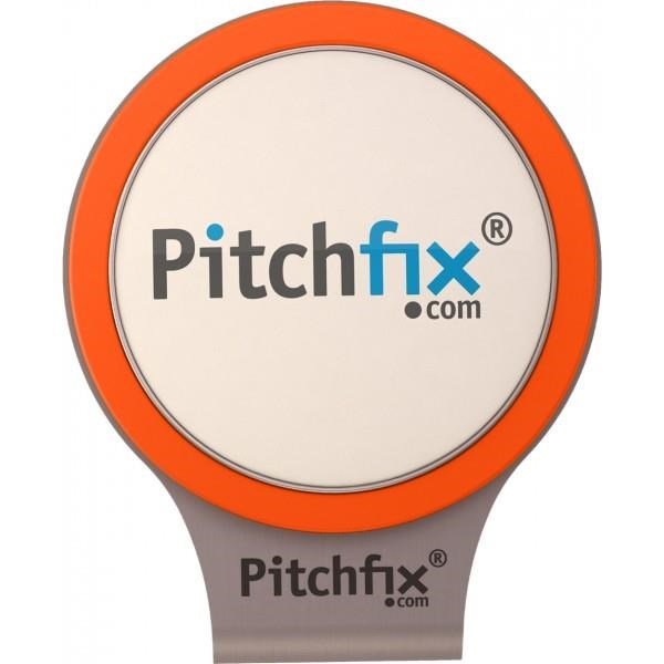 Pitchfix Cap Clip + ball marker, orange