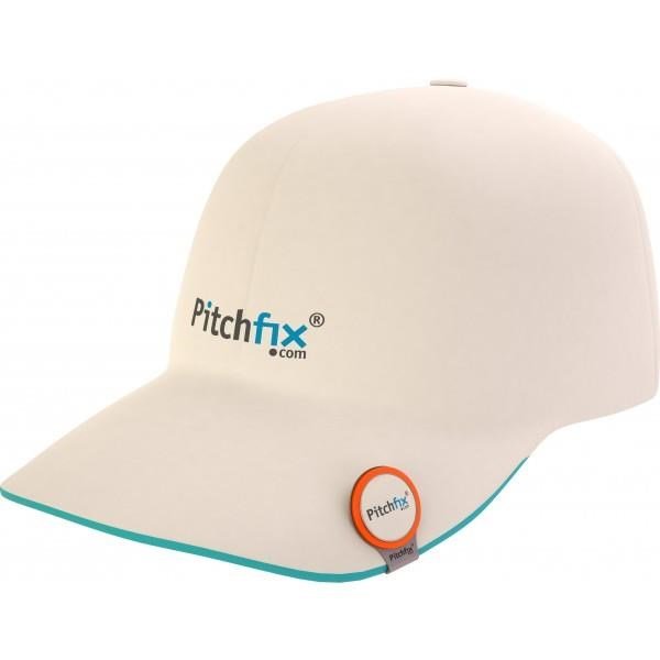 Pitchfix Cap Clip + ball marker, orange