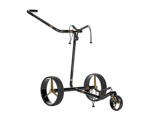 JuCad Carbon Special manual trolley + carry bag JTT, black