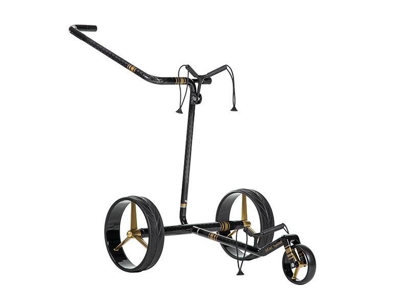 JuCad Carbon Special manual trolley + carry bag JTT, black