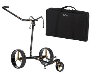 JuCad Carbon Special manual trolley + carry bag JTT, black