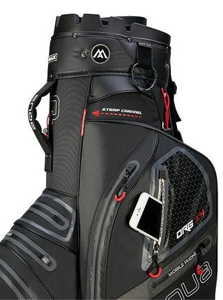 Big Max AQUA Silencio 4 Organizer cart bag, black