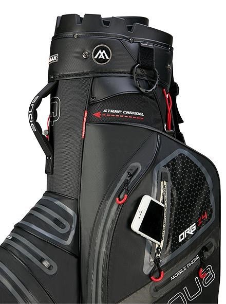 Big Max AQUA Silencio 4 Organizer cart bag, black