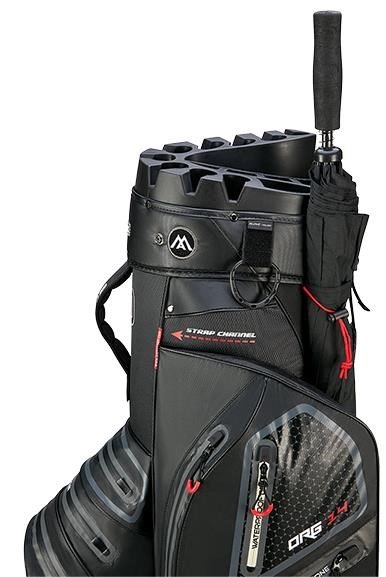 Big Max AQUA Silencio 4 Organizer cart bag, black