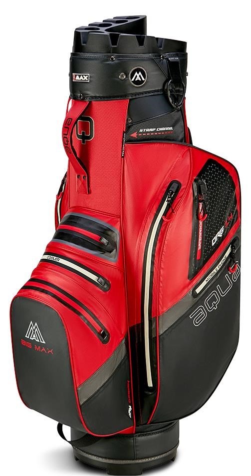 Big Max AQUA Silencio 4 Organizer cart bag, red/black