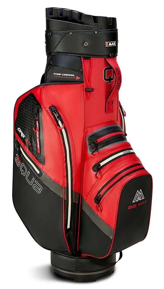 Big Max AQUA Silencio 4 Organizer cart bag, red/black