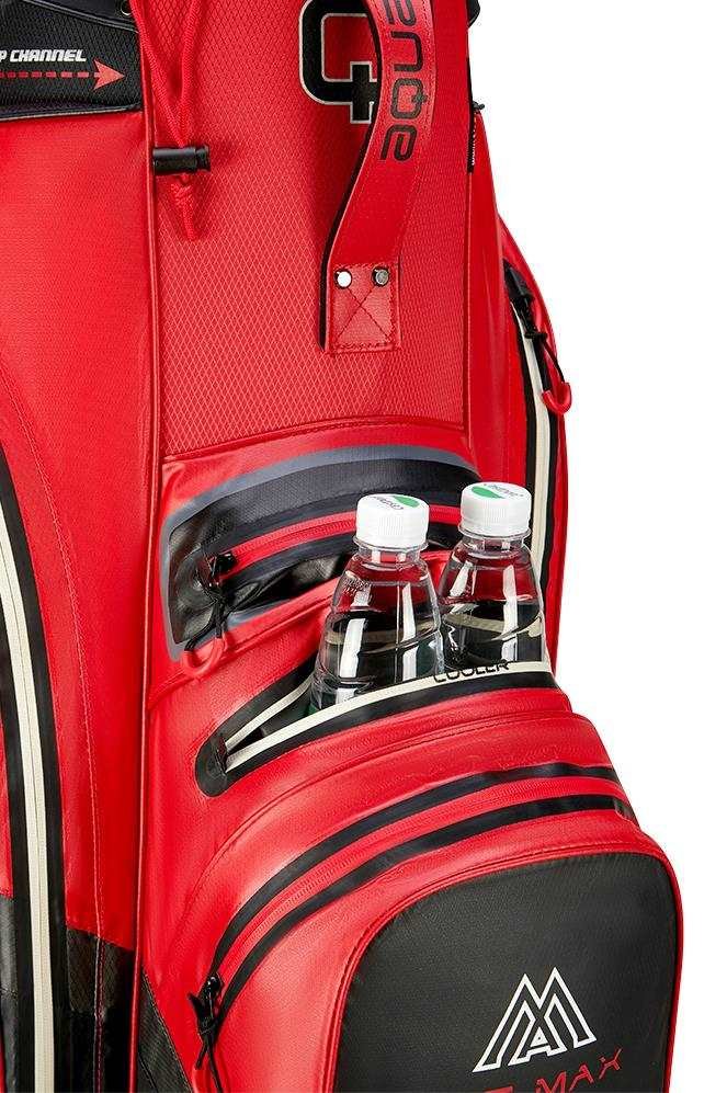 Big Max AQUA Silencio 4 Organizer cart bag, red/black