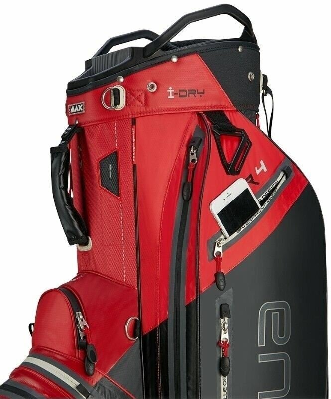 Big Max AQUA Tour 4 cart bag, red/black
