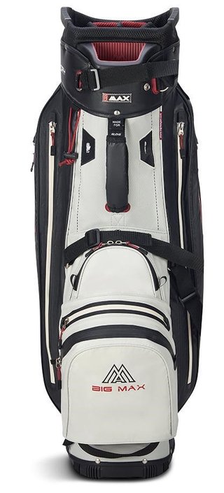Big Max AQUA Sport 360 cart bag, off white/black/merlot