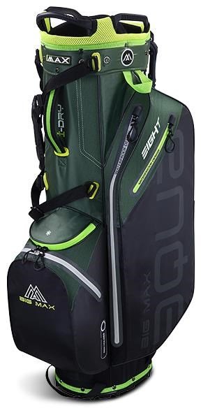 Big Max AQUA Eight G stand bag, forest green/black/lime