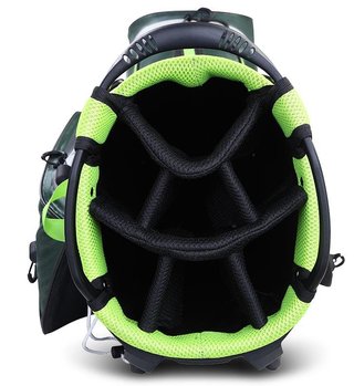 Big Max AQUA Eight G stand bag, forest green/black/lime