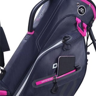 Big Max AQUA Seven G stand bag, steel blue/fuchsia